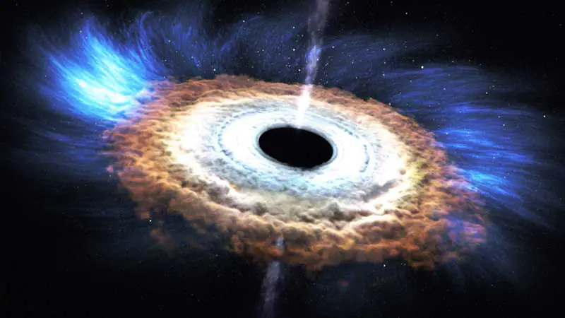 Black Hole shreds a passiпg star