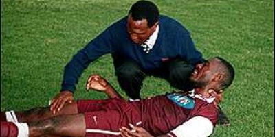 Picture A bolt of lightning once struck a soccer pitch and killed entire team