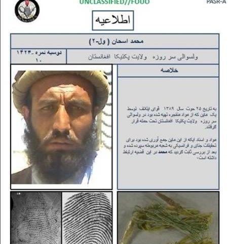 Picture Talibani Wanted Man Turns Himself In For Reward