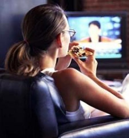 Picture One Hour Of Watching TV Shorten Your Life By 22 mins.