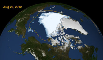 Picture Ice In The Arctic Sea Has Shrunk To Its Smallest Ever.