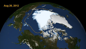 Picture Ice In The Arctic Sea Has Shrunk To Its Smallest Ever.