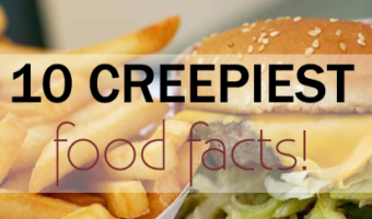 Picture 10 Creepiest Food Facts.