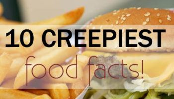 Picture 10 Creepiest Food Facts.