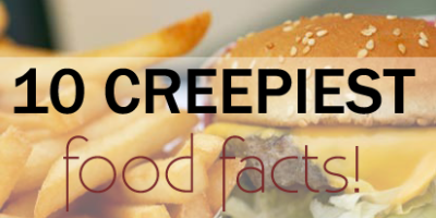 Picture 10 Creepiest Food Facts.