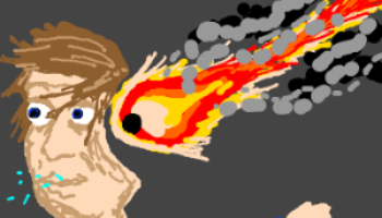 Picture 14 Year Old Guy Survived A Direct Hit By 30,000 mph Space Meteorite.