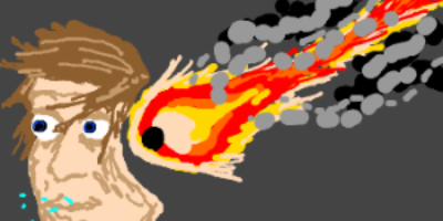 Picture 14 Year Old Guy Survived A Direct Hit By 30,000 mph Space Meteorite.