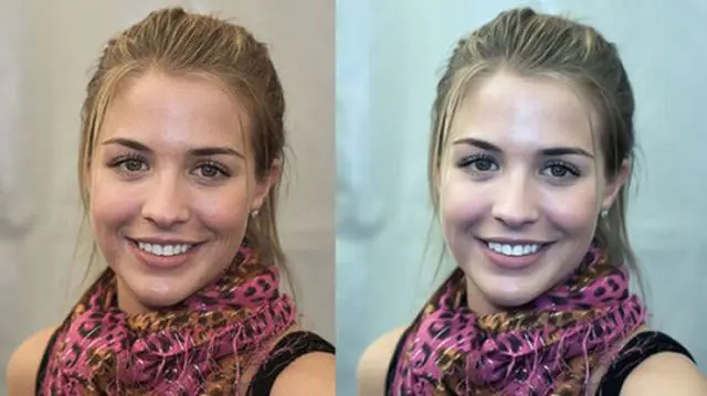 Photoshopped celebrities