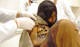 Picture Incan Girl Who Had Been Frozen For 500 Years.