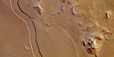 Picture Exploration of a River on Mars by ESA.