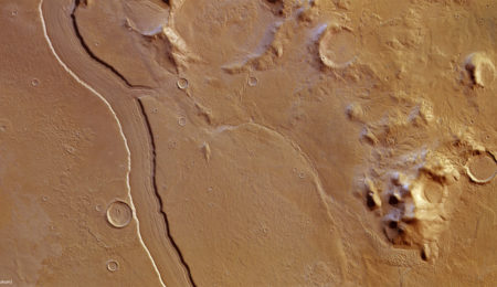 Picture Exploration of a River on Mars by ESA.