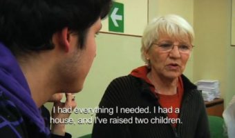 Picture German Woman Has Lived Without Cash For 16 Years.