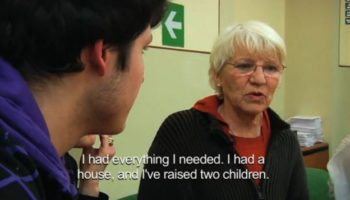 Picture German Woman Has Lived Without Cash For 16 Years.
