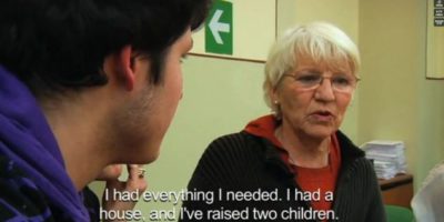 Picture German Woman Has Lived Without Cash For 16 Years.