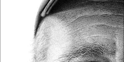 Picture Portrait Made of 2.1 Million Ink Dots!!- an Inspirational Story of Amnesiac Benjaman Kyle.