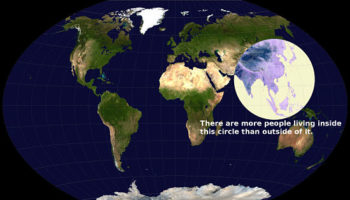 Picture Valeriepieris: A Circle Housing Majority Of The World’s Population