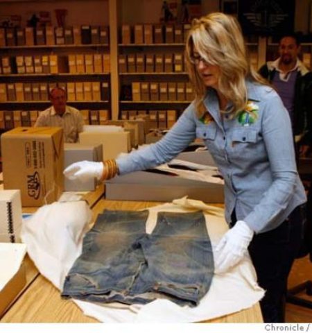 Picture A 132 Year Old Levi’s Jeans Revealed With Fervor.