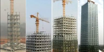 Picture Revolutionizing Architecture: Hotel Built In Just 15 Days In China.