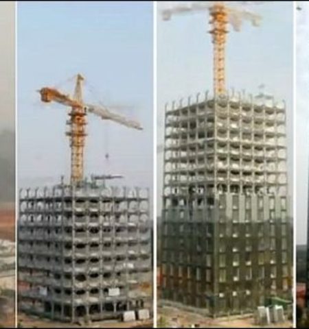 Picture Revolutionizing Architecture: Hotel Built In Just 15 Days In China.