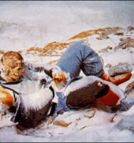 Picture Mount Everest, The Grave To Over 200 Dead Bodies