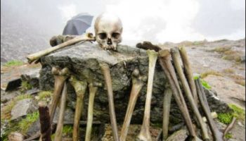 Picture Mystery Of Hundreds Of Human Skeletons Found Near A Lake In India Solved