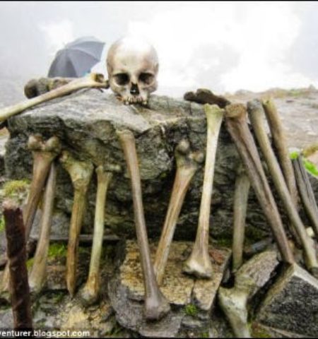Picture Mystery Of Hundreds Of Human Skeletons Found Near A Lake In India Solved