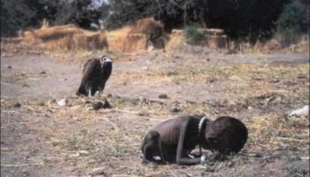 Picture Kevin Carter Committed Suicide 3 Months After He Won the Pulitzer Prize for a Photograph of a Vulture Stalking a Starving Girl