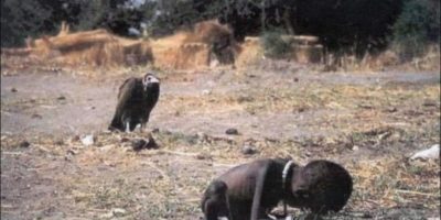 Picture Kevin Carter Committed Suicide 3 Months After He Won the Pulitzer Prize for a Photograph of a Vulture Stalking a Starving Girl