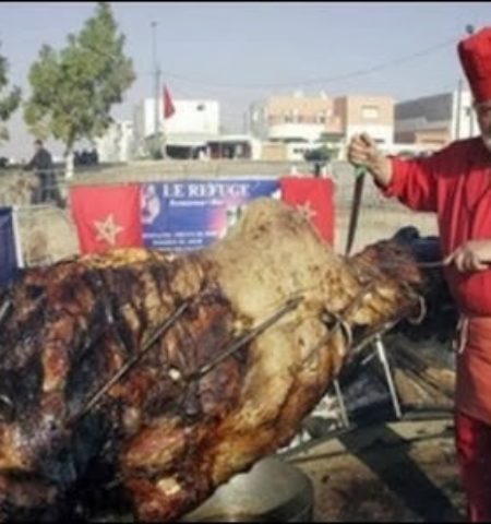 Picture The Largest Meal In The World : A Whole Camel, Stuffed With A Whole Lamb, Stuffed With Chickens, Stuffed With Fish, Stuffed With Eggs.