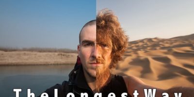 Picture Shocking Before And After Photos Of A Man Who Walked For Nearly 3000 Miles Through China