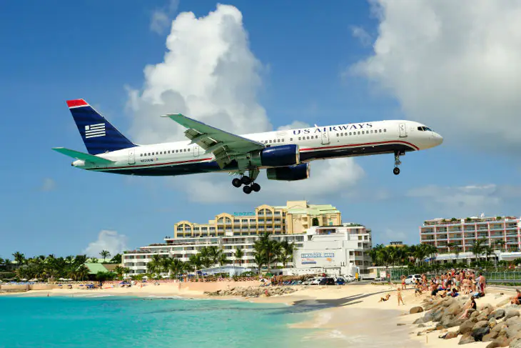 Princess juliana international airport approach