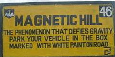 Picture Can Anyone Ever Imagine The Movement Of A Vehicle Up A Steep Mountain, With Its Ignition Off? Welcome To Magnetic Hill Leh-Ladakh