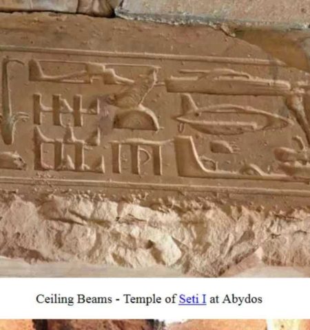 Picture Ancient Art Depicts Dinosaurs, Flying Aircrafts and Helicopters. Does It Mean They Existed?