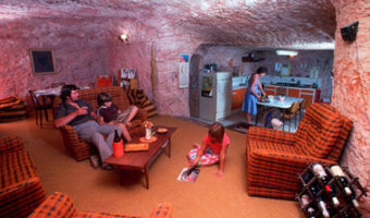 Picture The Australian Town Of Coober Pedy Where People Live Underground