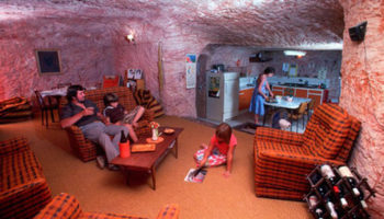 Picture The Australian Town Of Coober Pedy Where People Live Underground
