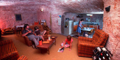 Picture The Australian Town Of Coober Pedy Where People Live Underground