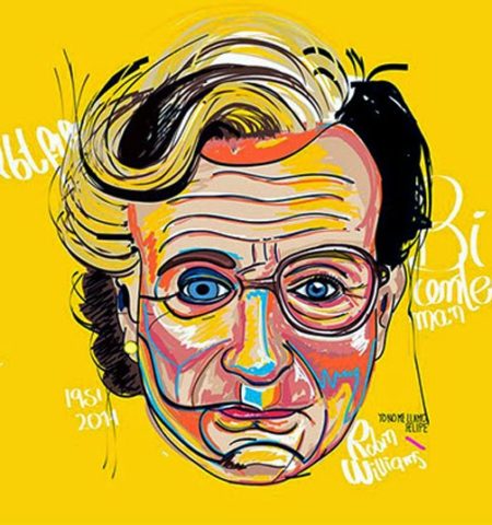Picture These Artists Created Incredibly Amazing Potraits As Tribute To Robin Williams