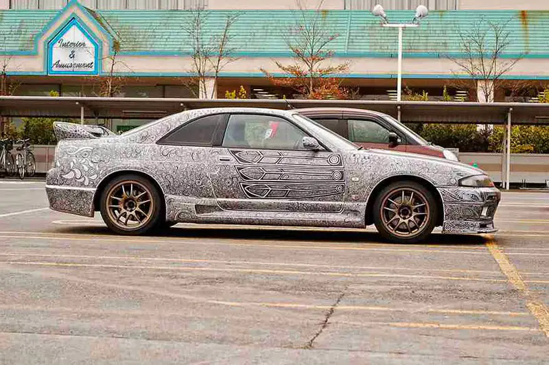 Incredible Transformation Of The Nissan Skyline From Doodling