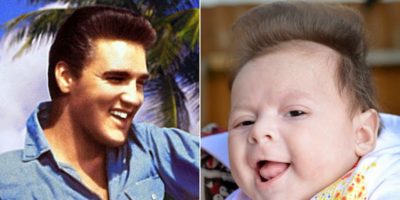 Picture 9 Stunning Photos Of Celebrity Look-alike babies