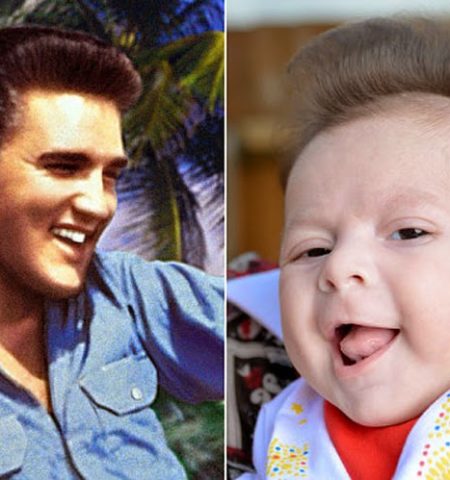 Picture 9 Stunning Photos Of Celebrity Look-alike babies