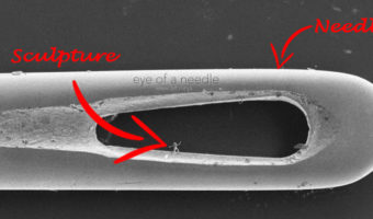 Picture These Sculptures Are so small You Can’t See Them with Your Naked Eye