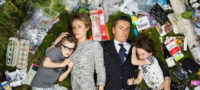 Picture Eye-Opening Photos Of People Lying In The Trash They Produce In A Week
