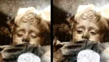 Picture Optical Illusion: Why This Mummy Appears To Be Opening and Closing Her Eyes