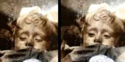 Picture Optical Illusion: Why This Mummy Appears To Be Opening and Closing Her Eyes