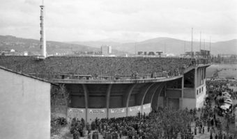 Picture A football match came to a halt 60 years ago when spectators spotted unidentified objects flying over a Florence stadium.