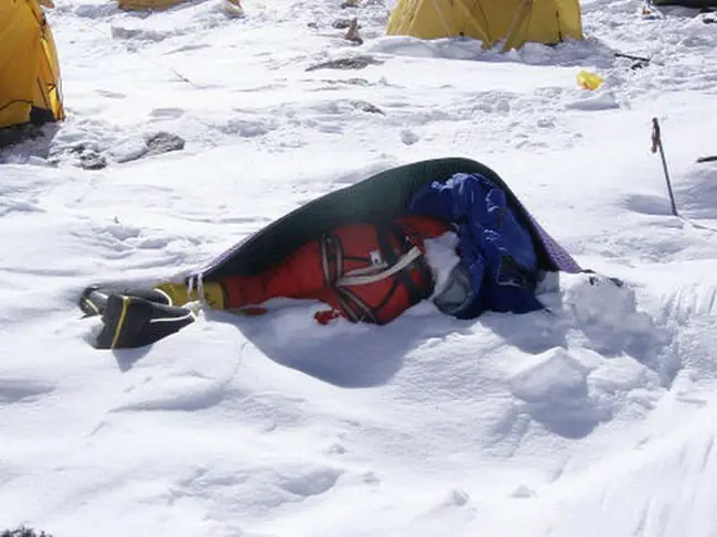 Mount Everest dead bodies at ABC