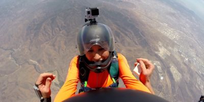 Picture The daring video of a man who proposed to his girlfriend 10,000 ft in the air.