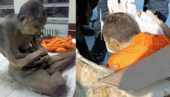 Picture Scientists Find 200-Year-Old Mummified Mongolian Monk in a “Deep Meditation Trance”
