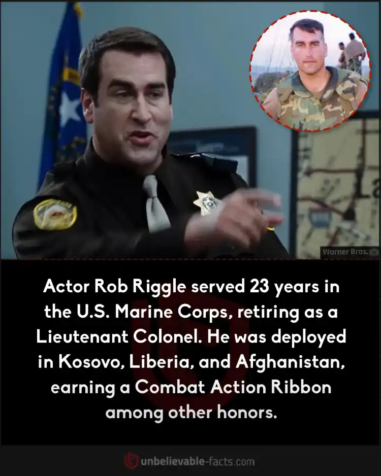 Actor Rob Riggle