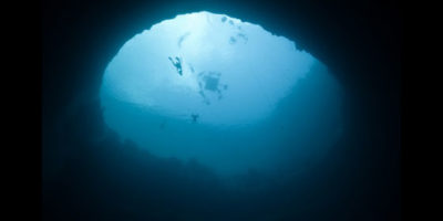 Picture Scientists found shocking evidence of the demise of the Mayan civilization 410 feet underwater!